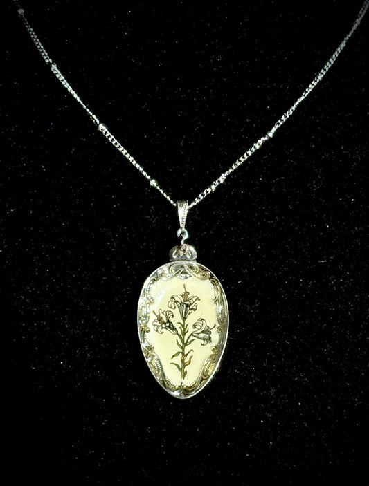 Asiatic Lily Pendant