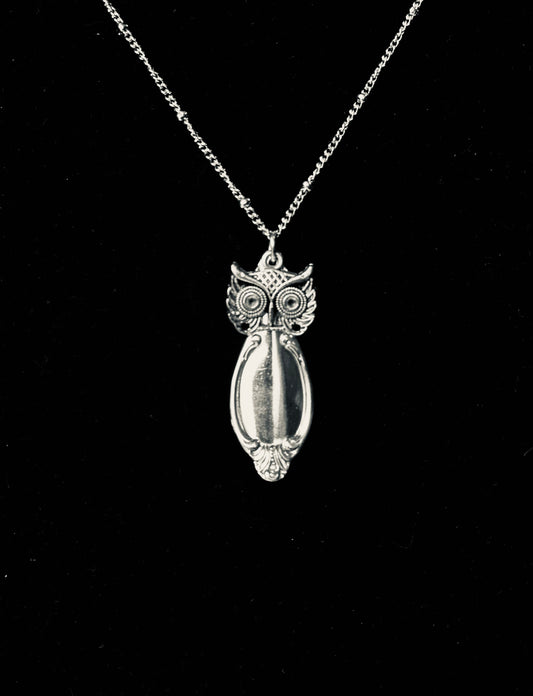 Owl Pendant - Precious Mirror