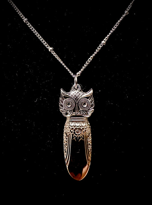 Owl Pendant - "First Love"