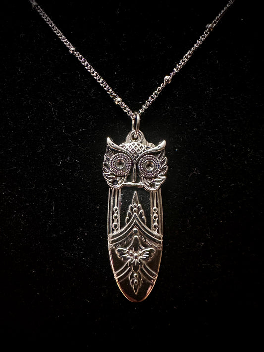 Owl Pendant - "La Ronnie"