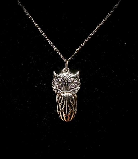 Owl Pendant - "Danish Princess"