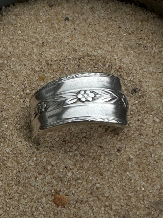 Roseanne Vintage Silver-plated Spoon Ring