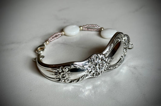 Heritage Silver-Plated Flatware Bracelet