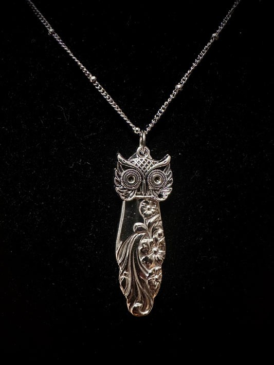 Owl Pendant - "Evening Star"